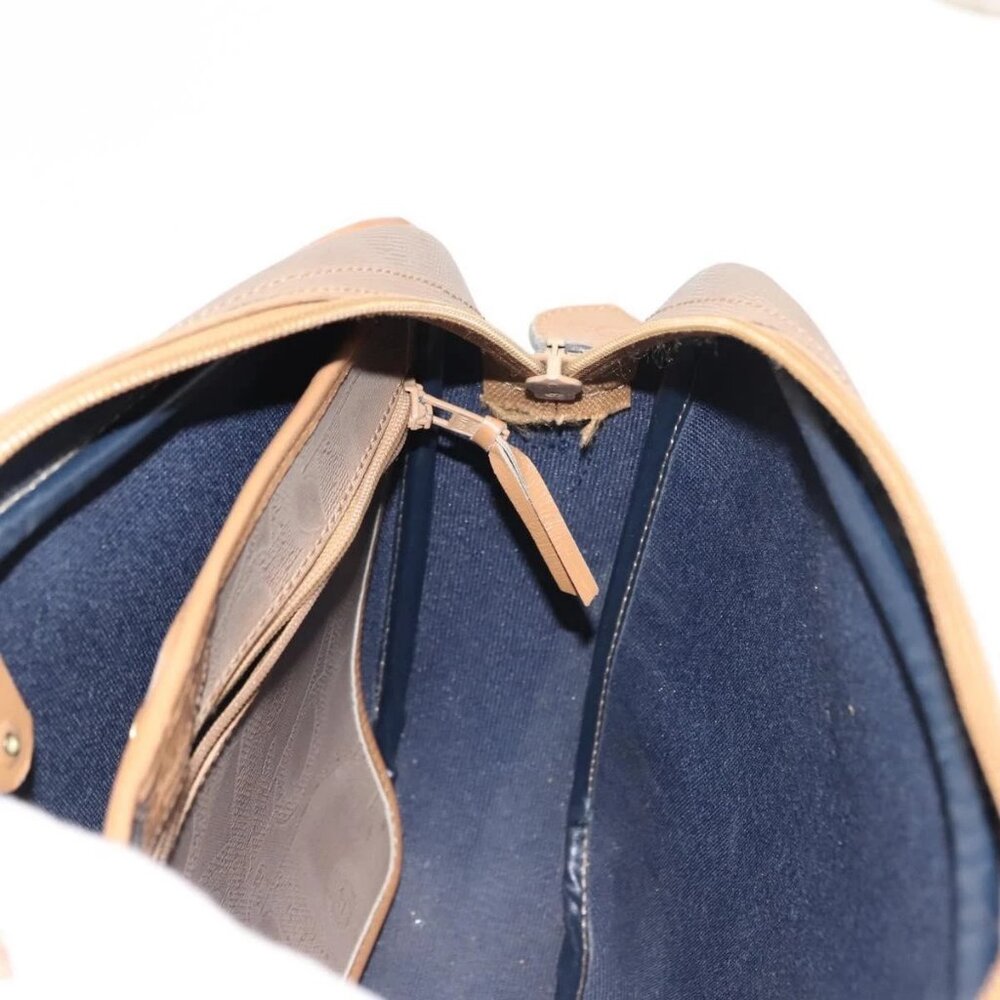 Christian Dior Trotter Canvas Shoulder Bag Beige Gold Auth ep11416 - Picture 13 of 16